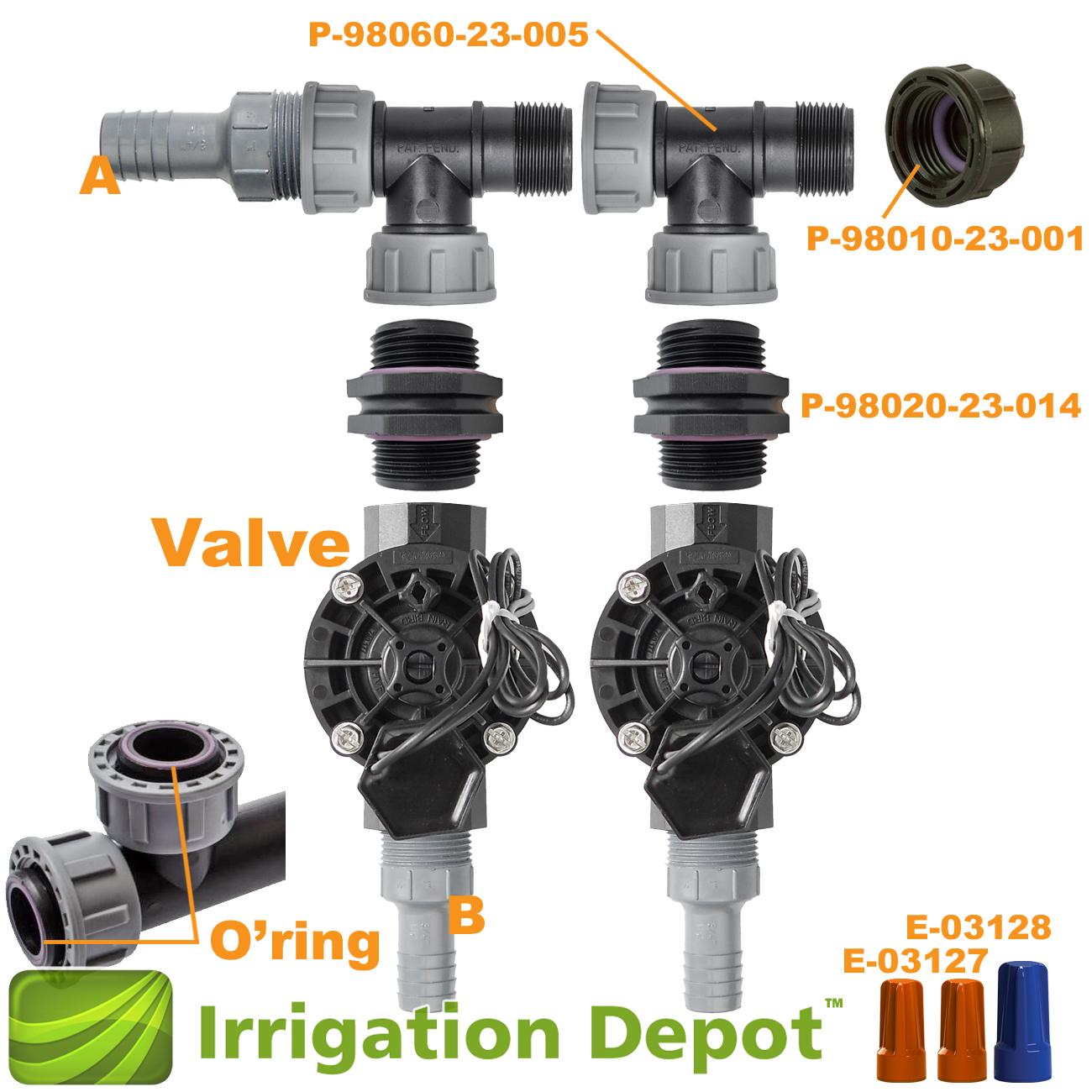 Sprinkler Valve Manifold Kit