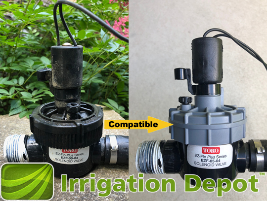 Irritrol 2400T valve fully compatible with the Toro EZ-Flo valve