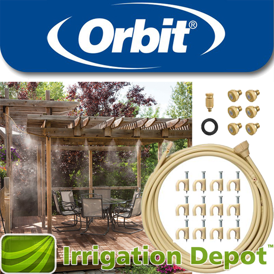 Orbit outdoor store mist cooling system